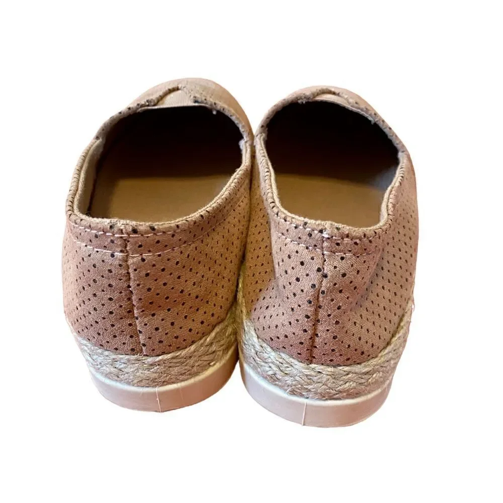 Espirit Espadrilles in Dusty Pink Size 8.